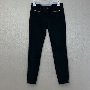 Gap Womans Super Skinny Ankle Black Jeans 2/26R